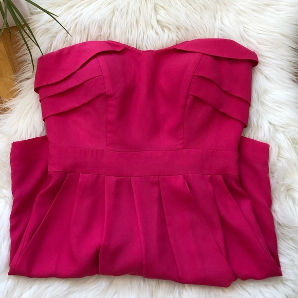 BCBG / PINK / strapless dress / summer style - Picture 5 of 5